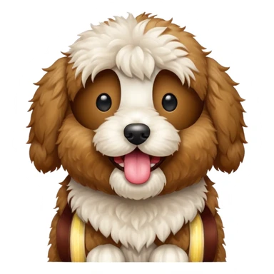 mini Goldendoodle  sticker