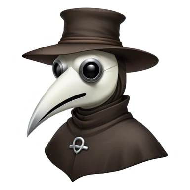 Plague doctor sticker