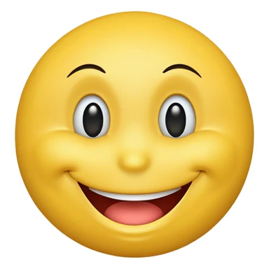 A yellow smiley face doing the 67 memes sticker