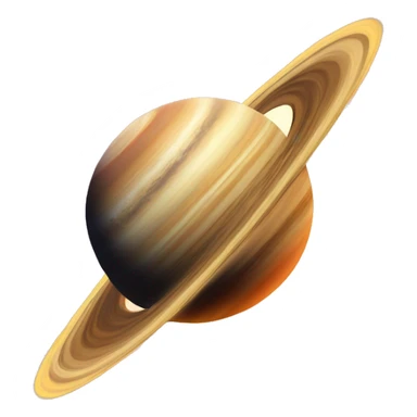 Vintage Planets comet streak motion blur sticker