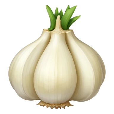 a clove of garlic sticker