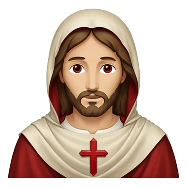 The burial shroud of jesus sticker