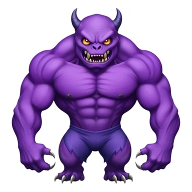A monster that is very buff that it could destroy universe  sticker