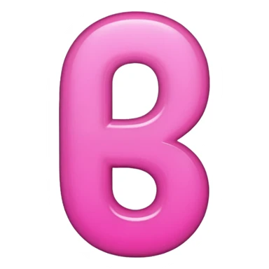 number one pink sticker