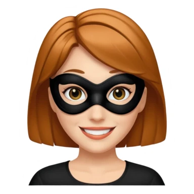 incredibles helen par with black eye mask sticker