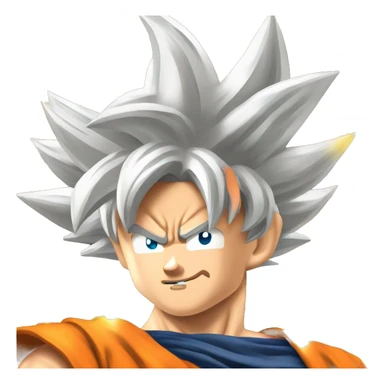 super sayian god super sayain goku sticker