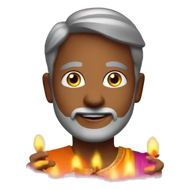 Create a Diwali greetings  sticker