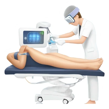 laser hair removal treatment sticker