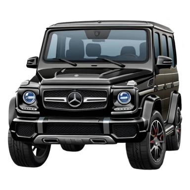 Mercedes black g63 sticker