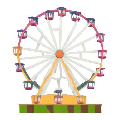 Ferris wheel  sticker