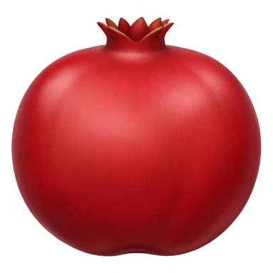 A pomegranate sticker