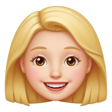 Generate an emoji representing sanguine people sticker