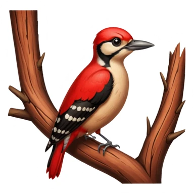 wood pecker sticker