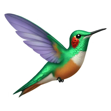 humming bird sticker