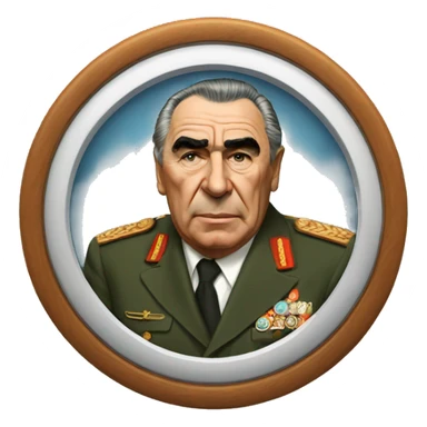 Brezhnev sticker