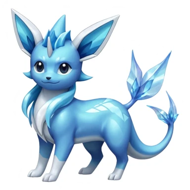 Vaporeon-Glaceon-Suicune-Amaura-Dialga-fusion sticker