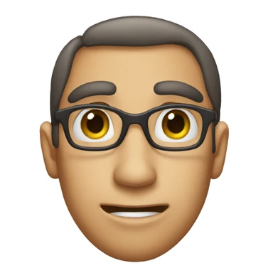 A face totally awkward sticker