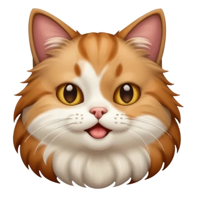 A cat farting sticker