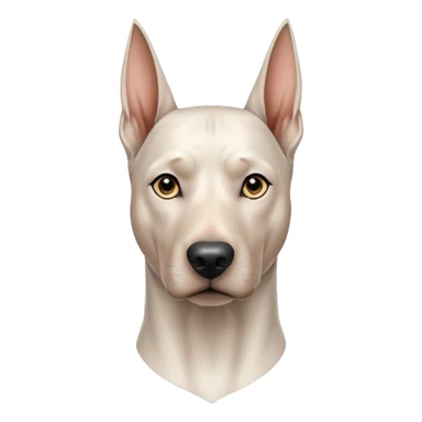 white doberman Y3 sticker