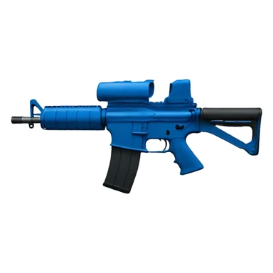 blue m4 sticker