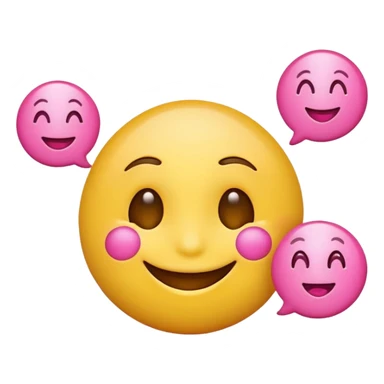 smiling yellow round emoji with pink money signs as eyes, blowing a kiss sticker