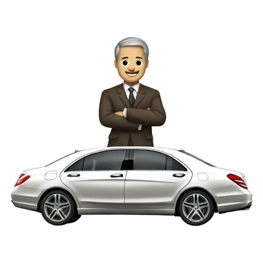 Mersedes S-class sticker