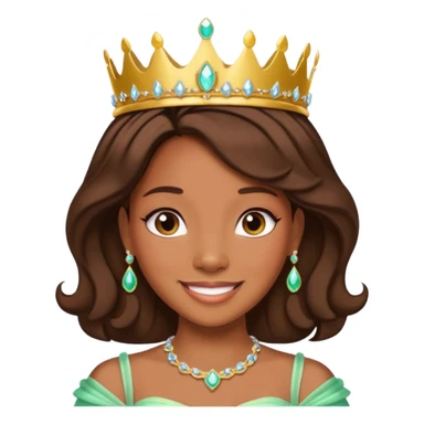 tiana princess sticker