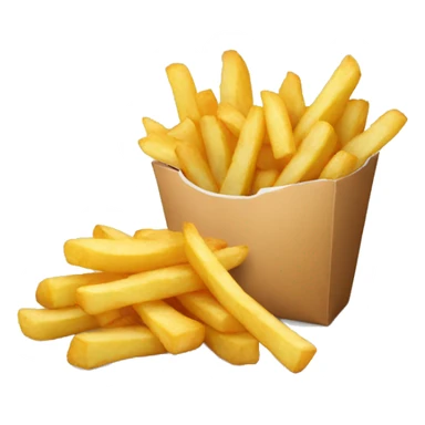 papas fritas sticker