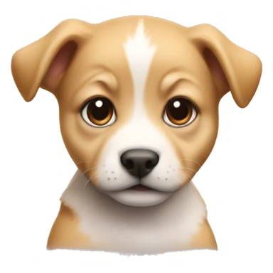 elon musk as a puppie sticker