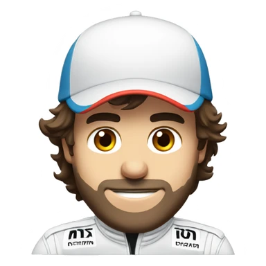 Fernando Alonso formula 1 driver sticker