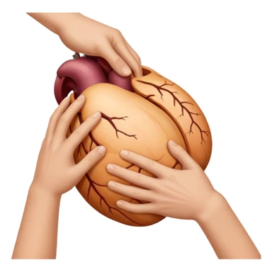 Palm in the stomach sticker