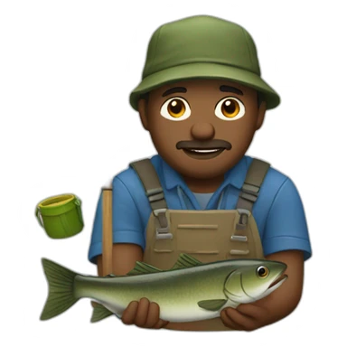 Fishermen sticker