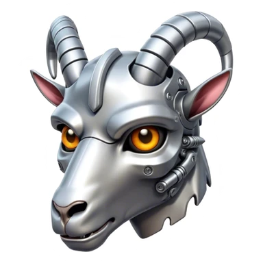 Terminator Goat head sticker