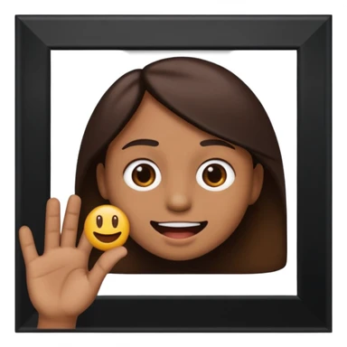 Tourne cet emoji 🤜 de -90 degrés et met le sur la bouche de cette emoji 😭 sticker