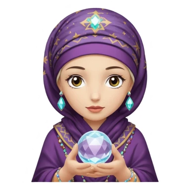 fortune teller sticker