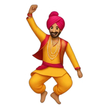 bhangra sticker