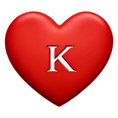 Heart with K+S sticker