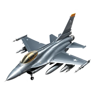 F-16 Fighting Falcon jet sticker