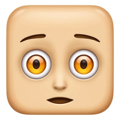 The same exact emoji as 😬 but with the 😁 eyes please sticker