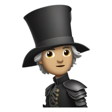 Le chevalier noir Fortinte sticker