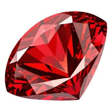 Red diamond with "RED" written on its frontRed diamond with "RED" written on its front sticker