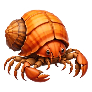 hermit crab sticker