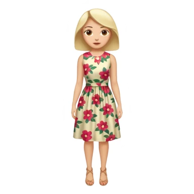 ligth woman housewife clothes full body  sticker