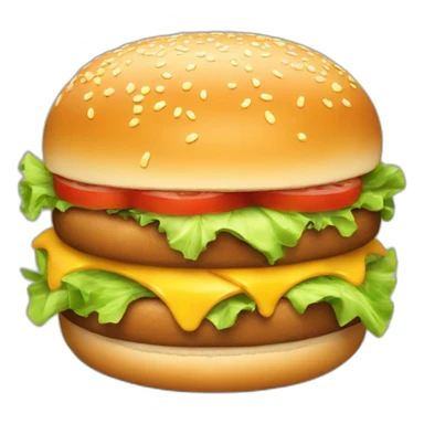 Bag-eat-burger sticker