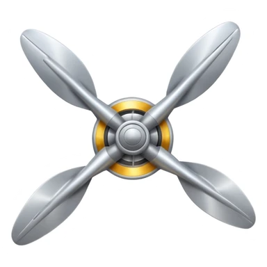 airplane propeller sticker