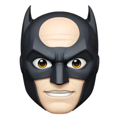 Batman beyaz tenli sticker