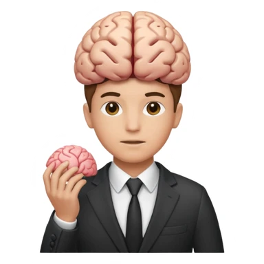 brain with apparel knowledge sticker