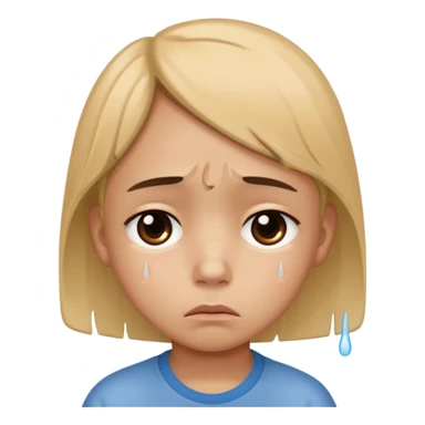 child with Shame - painful feeling from consciousness of guilt or dishonor sticker