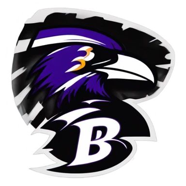 Baltimore ravens  sticker