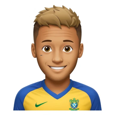 Neymar JR Brazil kit sticker